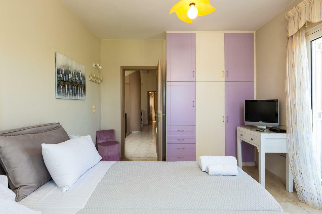 Carpe Diem-Luxury Villa With Private Pool Agia Paraskevi  ภายนอก รูปภาพ